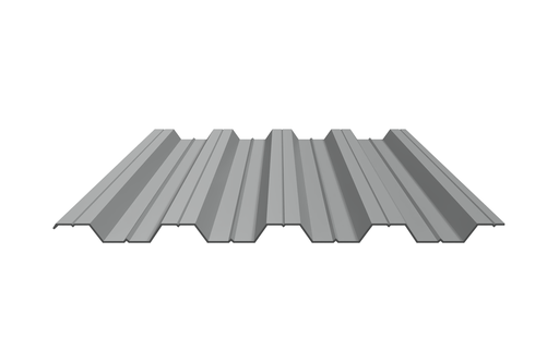 Профлист НС-44 1000/1070 мм х 0,5 мм (оцинкованный)