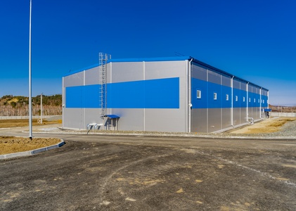 Здание водоочистных сооружений Амурского ГПЗ «ГК МФМК»